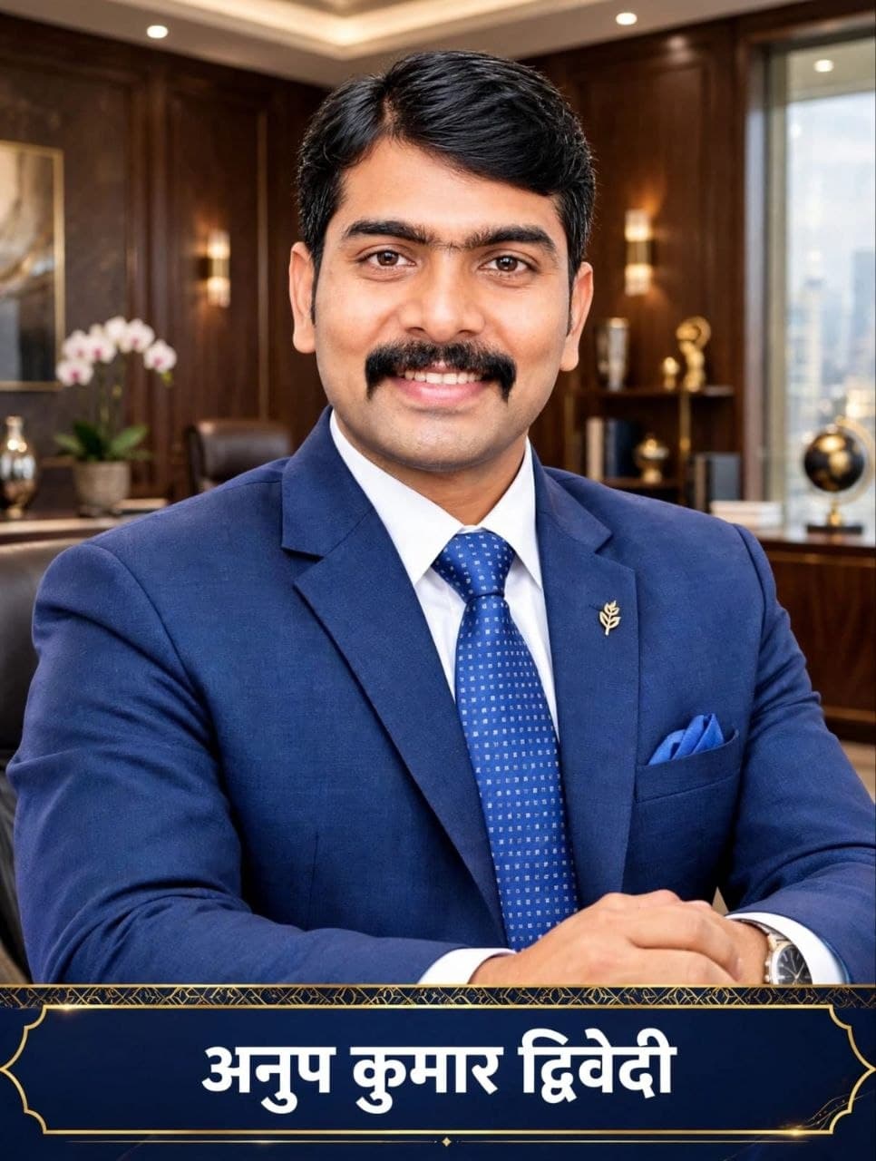 Anup Kumar Dwivedi, Founder Chairman